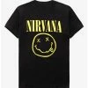 Best deal 👏 Nirvana Smile T-Shirt 😀 -Cheap Music Tees Store 10497129 hi