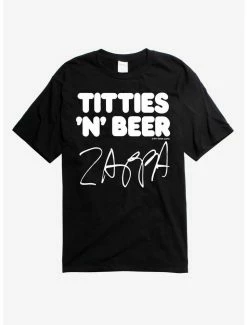 Best Sale 🤩 Frank Zappa Titties 'N' Beer T-Shirt 🤩