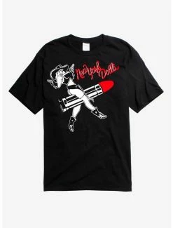 New 😉 New York Dolls Cowgirl Rider T-Shirt 🔔