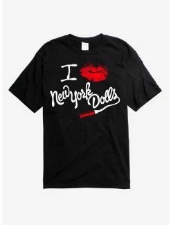 Coupon 👏 New York Dolls Lip Logo T-Shirt 🥰