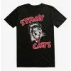 Best Pirce 🌟 Stray Cats Cat Head Logo T-Shirt 🔔 -Cheap Music Tees Store 11692211 hi