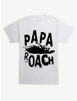 Budget 🛒 Papa Roach Classic Logo T-Shirt 👏