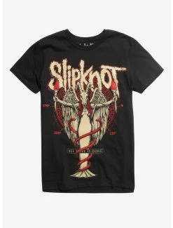 Cheap 🎉 Slipknot Angel Goat 👧 Girls T-Shirt 🔔