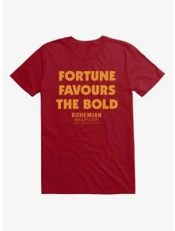 Brand new 👍 Queen Bohemian Rhapsody Fortune Favours The Bold T-Shirt 🛒