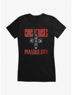 Best deal ✨ Guns N' Roses Paradise City 👧 Girls T-Shirt ⭐ -Cheap Music Tees Store 12069937 hi