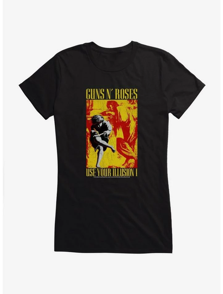 Best Sale 😉 Guns N' Roses Use Your Illusion I 👧 Girls T-Shirt 🌟 7 Best Sale 😉 Guns N' Roses Use Your Illusion I 👧 Girls T-Shirt 🌟 - Image 5