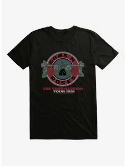 Cheap ✔️ Guns N' Roses Use Your Illusion Tour 1991 T-Shirt ⌛ -Cheap Music Tees Store 12070239 hi