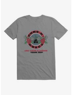 Cheap ✔️ Guns N' Roses Use Your Illusion Tour 1991 T-Shirt ⌛ -Cheap Music Tees Store 12070257 hi