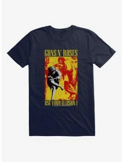 New 🔔 Guns N' Roses Use Your Illusion I T-Shirt 💯 -Cheap Music Tees Store 12070302 hi