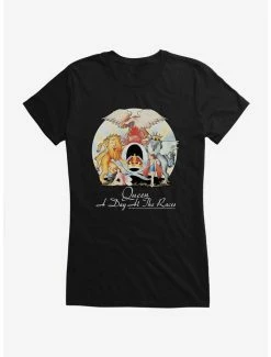 Cheap 🛒 Queen A Day At The Races 👧 Girls T-Shirt ⭐
