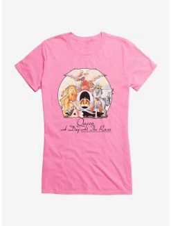 Cheap 🛒 Queen A Day At The Races 👧 Girls T-Shirt ⭐ 12 Cheap 🛒 Queen A Day At The Races 👧 Girls T-Shirt ⭐ -Cheap Music Tees Store 12070377 hi