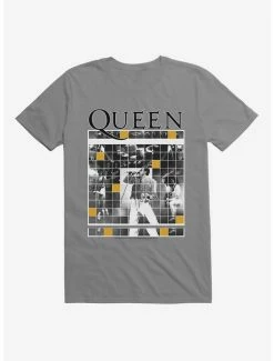 Discount ❤️ Queen Freddie Grid T-Shirt ❤️ -Cheap Music Tees Store 12070647 hi 1