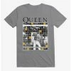Discount ❤️ Queen Freddie Grid T-Shirt ❤️ -Cheap Music Tees Store 12070647 hi
