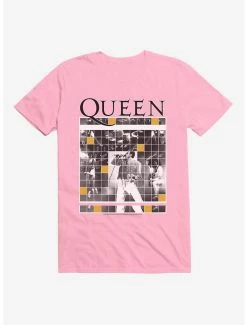 Discount ❤️ Queen Freddie Grid T-Shirt ❤️ -Cheap Music Tees Store 12070686 hi