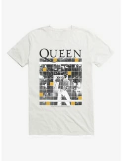 Discount ❤️ Queen Freddie Grid T-Shirt ❤️ -Cheap Music Tees Store 12070702 hi