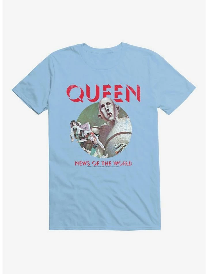 New ๐ Queen News of the World T-Shirt ๐ฏ 5 New ๐ Queen News of the World T-Shirt ๐ฏ - Image 3