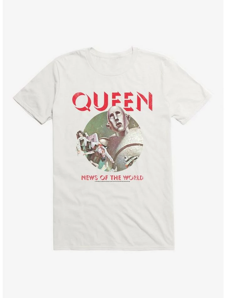 New ๐ Queen News of the World T-Shirt ๐ฏ 4 New ๐ Queen News of the World T-Shirt ๐ฏ - Image 2