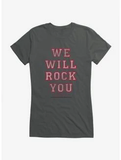 Coupon 🌟 Queen We Will Rock You 👧 Girls T-Shirt ✔️ -Cheap Music Tees Store 12070866 hi