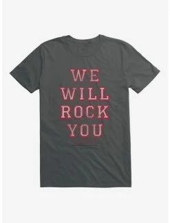Outlet 😉 Queen We Will Rock You T-Shirt 👍 -Cheap Music Tees Store 12070873 hi