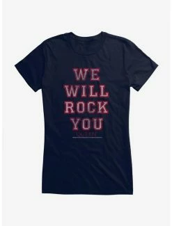 Coupon 🌟 Queen We Will Rock You 👧 Girls T-Shirt ✔️ -Cheap Music Tees Store 12070898 hi