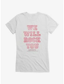 Coupon 🌟 Queen We Will Rock You 👧 Girls T-Shirt ✔️ -Cheap Music Tees Store 12070914 hi 1