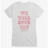 Coupon 🌟 Queen We Will Rock You 👧 Girls T-Shirt ✔️ -Cheap Music Tees Store 12070914 hi