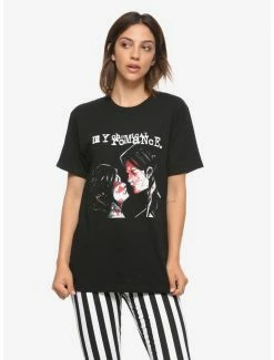 Outlet 👍 My Chemical Romance Three Cheers For Sweet Revenge Boyfriend Fit 👧 Girls T-Shirt 👏
