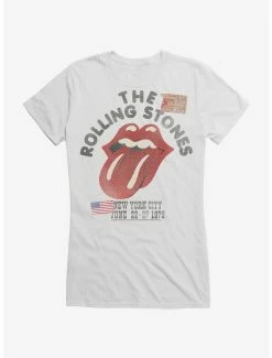 Discount 😀 The Rolling Stones NYC 1975 👧 Girls T-Shirt 🔔 -Cheap Music Tees Store 12403010 hi