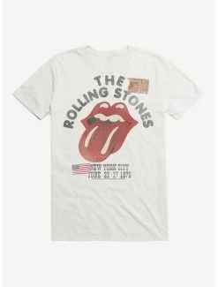 Best Pirce 🔔 The Rolling Stones NYC 1975 T-Shirt 🔥 -Cheap Music Tees Store 12403017 hi