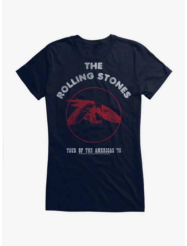 Flash Sale 👍 The Rolling Stones Tour Of The America's '75 👧 Girls T-Shirt 💯 6 Flash Sale 👍 The Rolling Stones Tour Of The America's '75 👧 Girls T-Shirt 💯 - Image 4