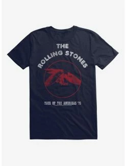 Best Sale 🎉 The Rolling Stones Tour Of The America's '75 T-Shirt 😍 -Cheap Music Tees Store 12403065 hi