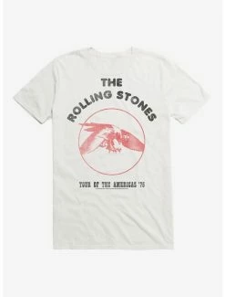 Best Sale 🎉 The Rolling Stones Tour Of The America's '75 T-Shirt 😍 -Cheap Music Tees Store 12403097 hi