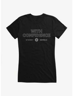Deals ✔️ With Confidence Sidney Australia 👧 Girls T-Shirt 😉 -Cheap Music Tees Store 12412988 hi
