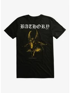 Outlet ✨ Extra Soft Bathory Goat Yellow T-Shirt 💯
