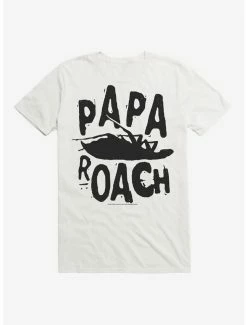 Budget 🧨 Extra Soft Papa Roach Classic Logo T-Shirt 💯