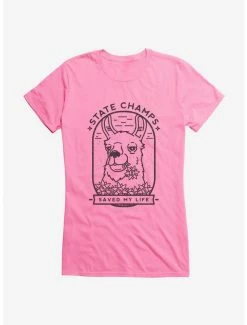 Coupon 🎁 State Champs Songs That Saved My Life 👧 Girls T-Shirt 🔥