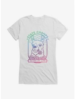 Coupon 🔥 State Champs Songs That Saved My Life Ombre 👧 Girls T-Shirt 🎉 -Cheap Music Tees Store 12892554 hi 1
