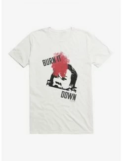 Deals 😀 Luna Aura Burn It Down T-Shirt 👍 -Cheap Music Tees Store 13357669 hi