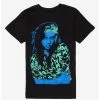 Flash Sale 👏 Billie Eilish Neon Portrait Boyfriend Fit 👧 Girls T-Shirt 💯 -Cheap Music Tees Store 14128560 hi