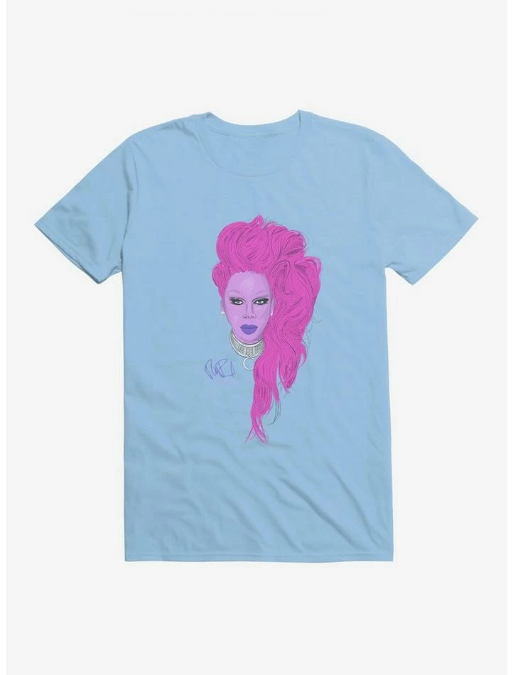 Best Sale 🎉 RuPaul Neon Purple Portrait T-Shirt ⭐ 5 Best Sale 🎉 RuPaul Neon Purple Portrait T-Shirt ⭐ - Image 3