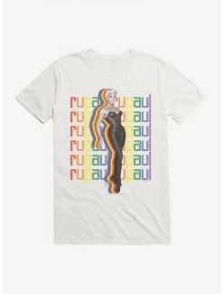 Brand new ⭐ RuPaul Rainbow Silhoutte T-Shirt 🛒 -Cheap Music Tees Store 14347806 hi