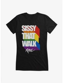 Cheap 👍 RuPaul Sissy That Walk 👧 Girls T-Shirt ⌛ -Cheap Music Tees Store 14348171 hi 1