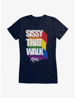 Cheap 👍 RuPaul Sissy That Walk 👧 Girls T-Shirt ⌛ -Cheap Music Tees Store 14348185 hi