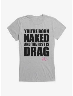 Outlet 🎁 RuPaul Born Naked 👧 Girls T-Shirt 💯