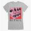 Flash Sale 🔔 RuPaul Face Repeat 👧 Girls T-Shirt 🛒 -Cheap Music Tees Store 14348437 hi