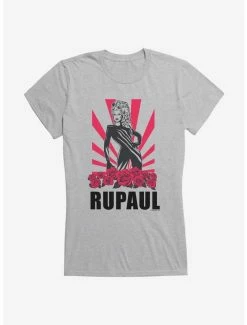 Buy 🧨 RuPaul Rising Artwork 👧 Girls T-Shirt 🔥 -Cheap Music Tees Store 14348773 hi