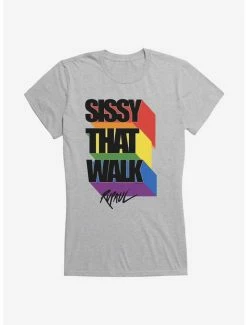 Cheap 👍 RuPaul Sissy That Walk 👧 Girls T-Shirt ⌛ -Cheap Music Tees Store 14348871 hi