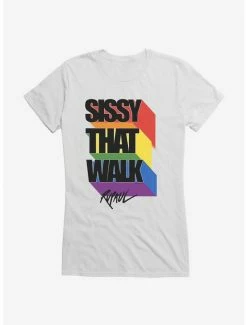 Cheap 👍 RuPaul Sissy That Walk 👧 Girls T-Shirt ⌛ -Cheap Music Tees Store 14348878 hi