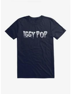 Hot Sale 🥰 Iggy Pop Font Letters T-Shirt 🛒 -Cheap Music Tees Store 14713912 hi 1