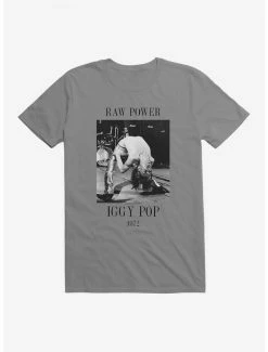 Best Sale 😍 Iggy Pop Raw Power On Stage T-Shirt ❤️ -Cheap Music Tees Store 14714645 hi